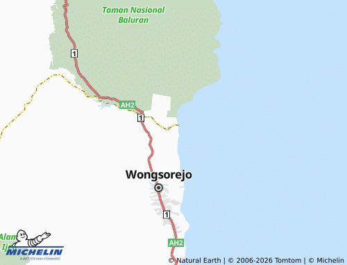 MICHELIN Bimorejo map - ViaMichelin