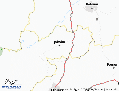 Mapa MICHELIN Jakobu - ViaMichelin