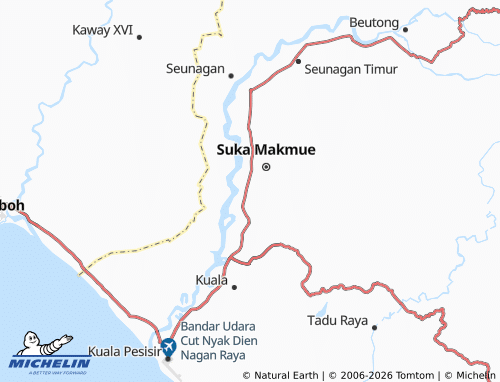 Mapa MICHELIN Suak Bili - ViaMichelin