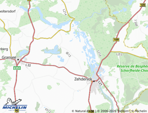MICHELIN Mildenberg map - ViaMichelin