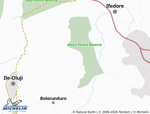 Mappa MICHELIN Owosunmomi - ViaMichelin
