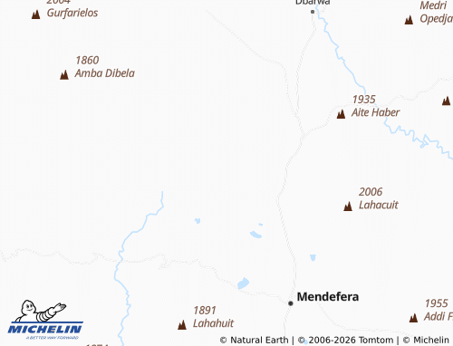 MICHELIN Ad Mana map - ViaMichelin