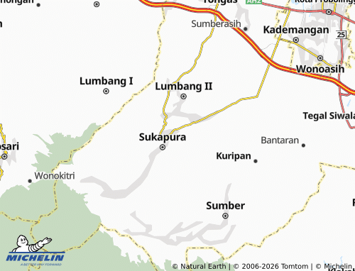 MICHELIN-Landkarte Ngepung - ViaMichelin