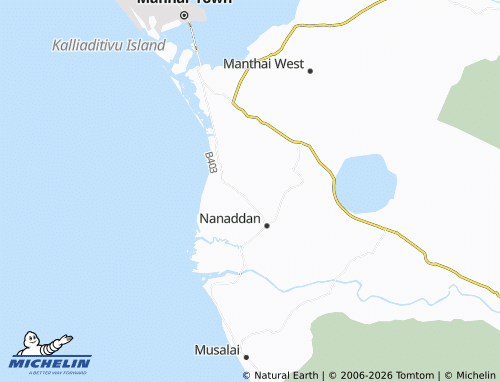 Mappa MICHELIN Vanchiyankulam - ViaMichelin