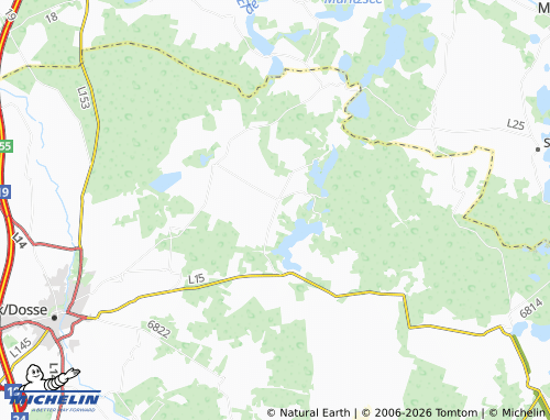 MICHELIN Dranse map - ViaMichelin