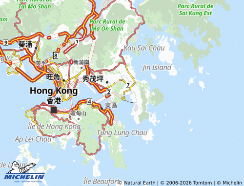 MICHELIN Tiu Keng Leng map - ViaMichelin