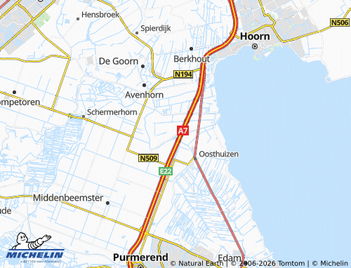 Mapa MICHELIN Beets - ViaMichelin