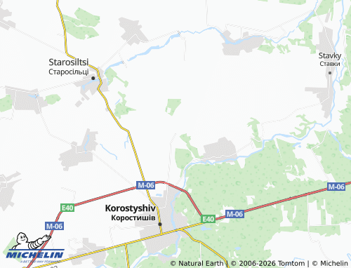 Mapa MICHELIN Bobryk - ViaMichelin