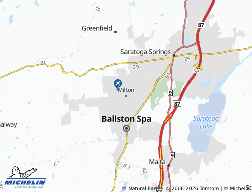 Mapa MICHELIN Milton - ViaMichelin
