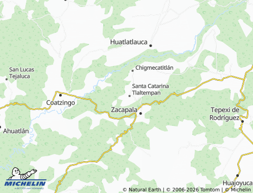 Mapa MICHELIN Tercera - ViaMichelin