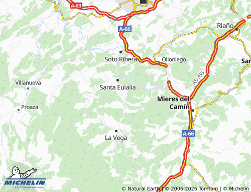 Carte MICHELIN Las Mazas - ViaMichelin