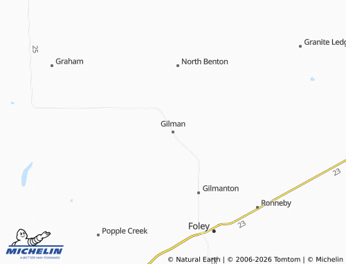 Carte MICHELIN Gilman - ViaMichelin