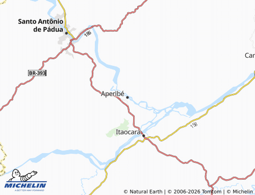 Mapa MICHELIN Aperibé - ViaMichelin