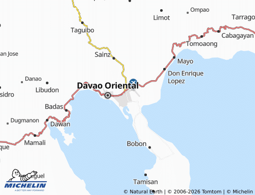 MICHELIN Dahican map - ViaMichelin