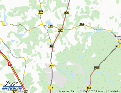 Mappa MICHELIN Pašiliai - ViaMichelin