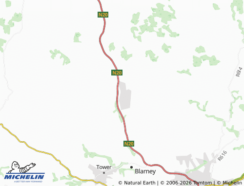 Mappa MICHELIN Kilmona - ViaMichelin
