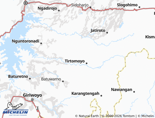 Carte MICHELIN Ngarjosari - ViaMichelin