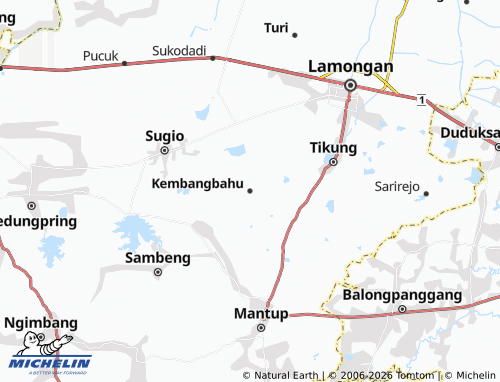 Carte MICHELIN Kembangbahu - ViaMichelin