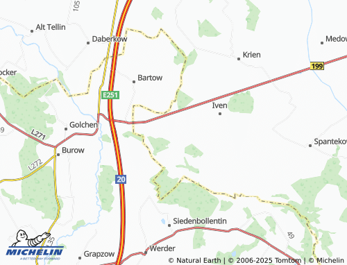 Carte MICHELIN Janow - ViaMichelin