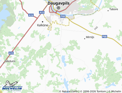 Mapa MICHELIN Laucesa - ViaMichelin