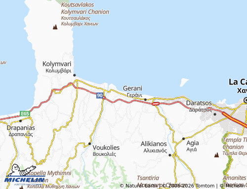Mapa MICHELIN Maleme - ViaMichelin