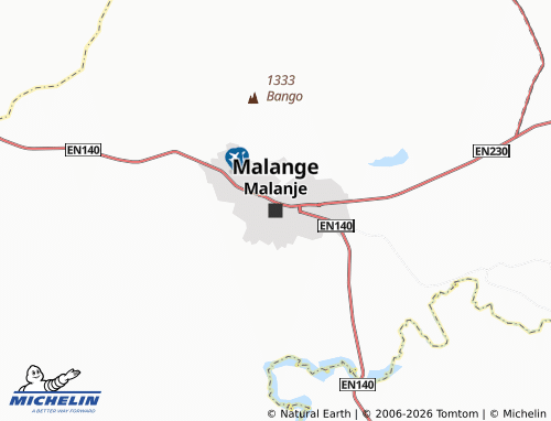 Mapa MICHELIN Malanje - ViaMichelin