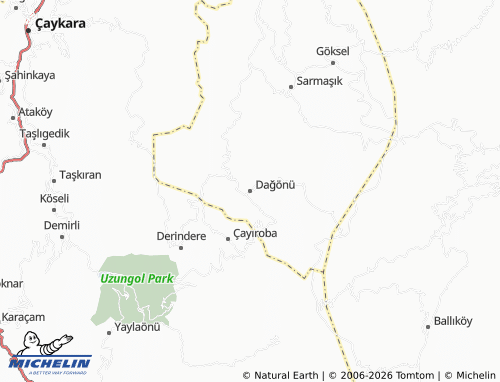 Mappa MICHELIN Dağönü - ViaMichelin