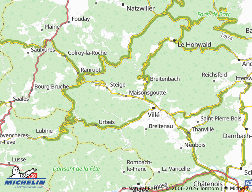 Mapa MICHELIN Maisonsgoutte - ViaMichelin