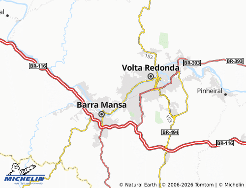 Mapa MICHELIN Siderlândia - ViaMichelin