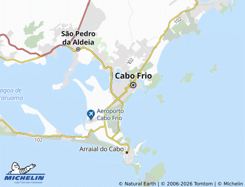Mapa MICHELIN São Francisco - ViaMichelin
