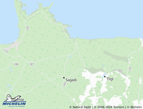 Carte MICHELIN Oandu - ViaMichelin