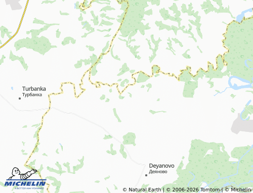 MICHELIN-Landkarte Andreyevka - ViaMichelin