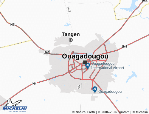 Mapa MICHELIN Kologh-Naba - ViaMichelin