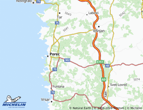 MICHELIN-Landkarte Veleniki - ViaMichelin