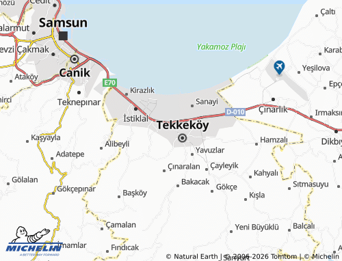 Mapa MICHELIN Kurtuluş - ViaMichelin