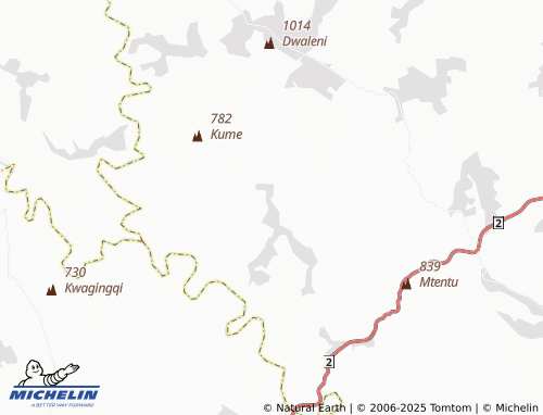 MICHELIN KaGunjana map - ViaMichelin