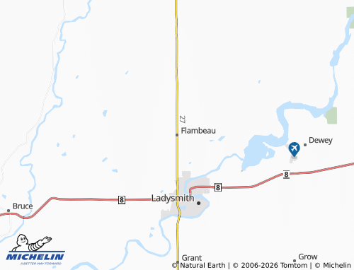 Mapa MICHELIN Flambeau - ViaMichelin