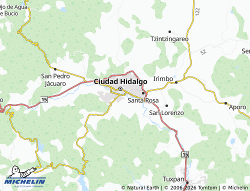Mapa MICHELIN Rosa de Castilla - ViaMichelin