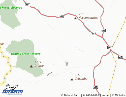MICHELIN Seseru map - ViaMichelin