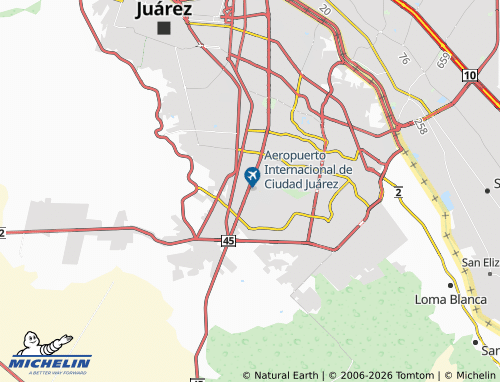 Mappa MICHELIN Zona Federal - ViaMichelin