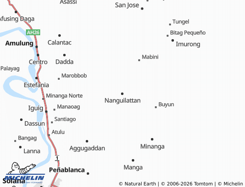MICHELIN Nanguilattan map - ViaMichelin
