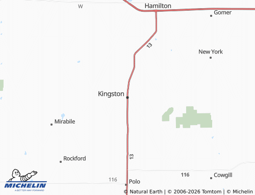 Carte MICHELIN Kingston - ViaMichelin