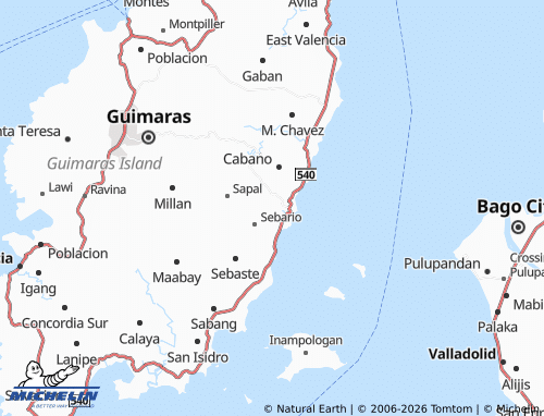 MICHELIN Igcawayan map - ViaMichelin