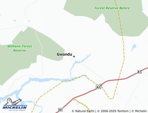 Mappa MICHELIN Gwandu - ViaMichelin