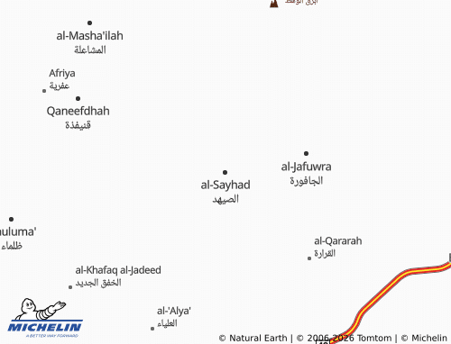 Carte MICHELIN al-Sayhad - ViaMichelin