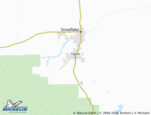 Kaart MICHELIN Taylor - ViaMichelin