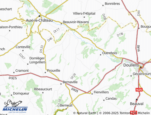 Carte MICHELIN Le Meillard - ViaMichelin