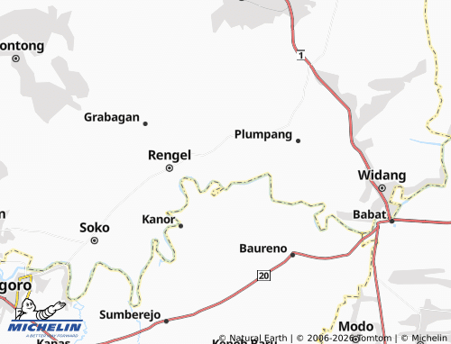 Mapa MICHELIN Banjararum - ViaMichelin