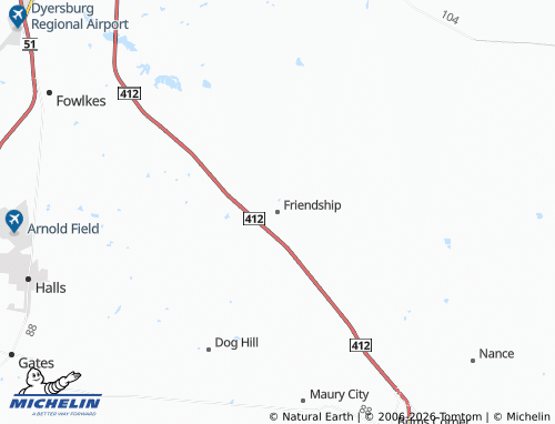 Mapa MICHELIN Friendship - ViaMichelin