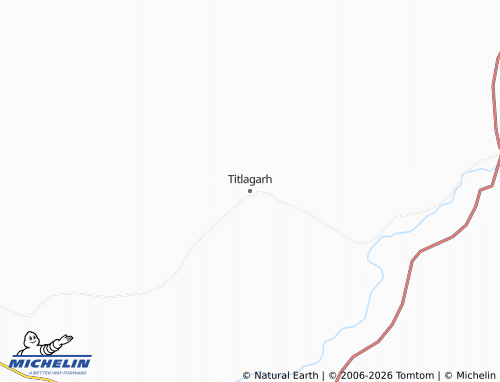 Kaart MICHELIN Titlagarh - ViaMichelin